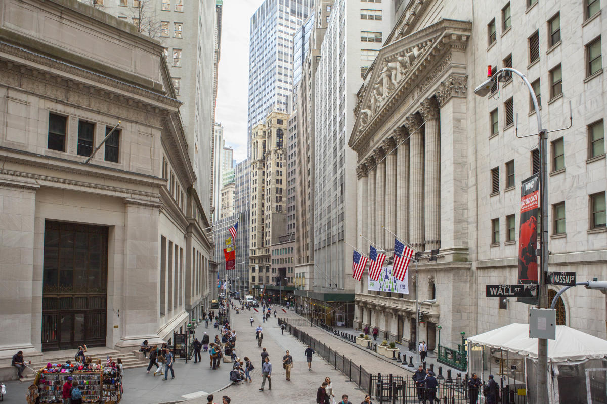 Bom dia Mercado wall street