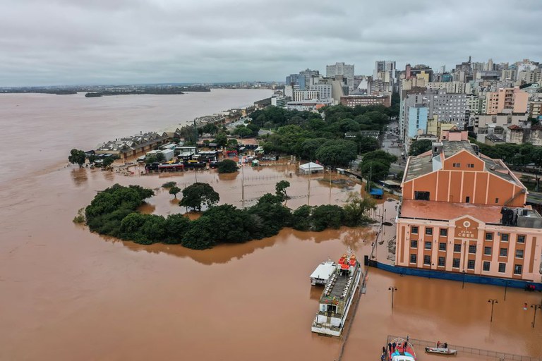 Bom dia Mercado poa alagada